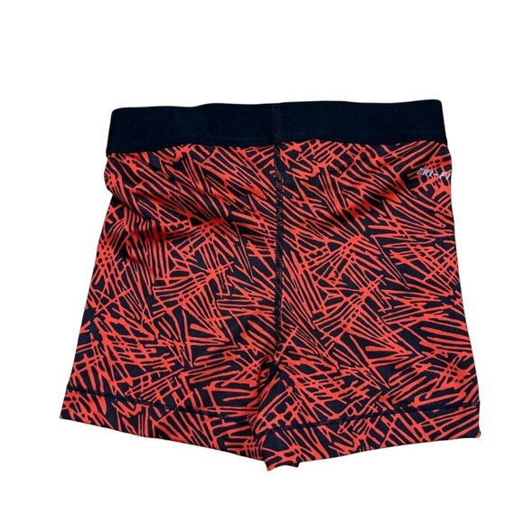 Nike Pro Red/Black Womens Compression Shorts XS - Picture 2 of 4